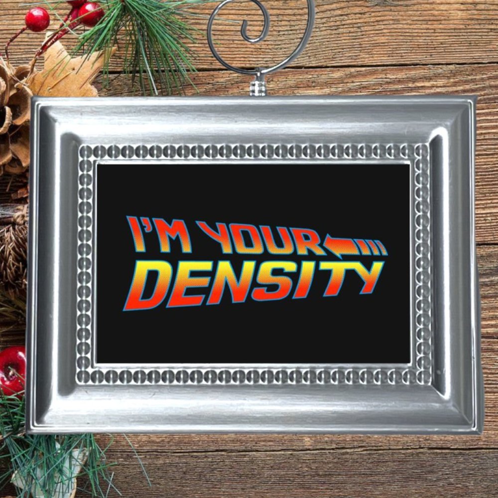 Back To The Future Retro Nostalgic Movie Memorabilia Christmas Tree Ornament